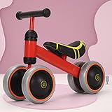 HUOLE Kinder Laufrad Lauffahrrad Balance Bike ab 1 Jahr Baby Rutschrad mit TPU-Rädern Keine...