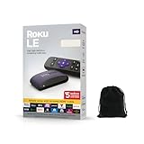 Roku LE HD-Streaming-Media-Player mit High-Speed-HDMI-Kabel und einfachem Roku Remote-Gerät,...