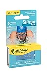 Ohropax SILICON AQUA Ohrstöpsel - 1x 6 Stück - Wasserfeste Vor-Ohr-Stöpsel aus hautfreundlichem...