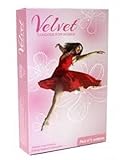 Velvet Condoms for Women, gefühlsechte Frauenkondome aus Latex - einfache Handhabung - One Size...