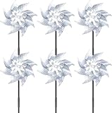 Pack of 4 Wind Turbines,Windmills, Bird Repellent, Reflective, Bird Repellent, Balcony, Bird...