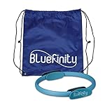 Relaxdays Bluefinity Pilates Ring, Doppelgriff, Gepolstert, D: 39 cm, Fiberglas, Schaumstoff, Yoga...