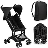 MoMi GRACE leichter Kinderwagen ab 6 Monaten kompakt Buggy mit einem Rucksack zum Tragen passt als...