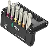 Wera - 05056470001 - Bit Sortiment, Bit-Check 6 Wood TX HF 1, 6-teilig