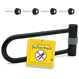 KOHLBURG extrem sicheres Bügelschloss [Level 15 +, 19 mm Spezialstahl, 2.7 kg massiv] Bügel...