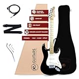 RJ Guitars Basic Electrics Skycaster Full Size 99.1 cm Solid Body E-Gitarre, S-Type,...