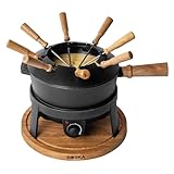 BOSKA Elektrisches Fondue-Set Pro/Für Käse-, Schokoladen- und Brühenfondue / 8 Personen/Robustes...