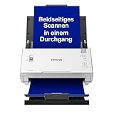 Epson WorkForce DS-410 Dokumentenscanner (Scanner, DIN A4, beidseitiges Scannen in einem Durchgang,...