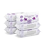 by Amazon Sensitive Baby Feuchttücher, Hergestellt aus 100 % pflanzlichen Fasern, 360 Tücher, 6er...