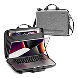 tomtoc Hardcase Laptoptasche für 16 Zoll Neu MacBook Pro M3/M2/M1 Pro/Max A2991 A2780 A2485 A2141...