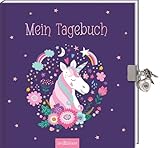 Mein Tagebuch – Einhorn (mit Schloss): Eintragbuch zum Sammeln persönlicher Erlebnisse und...
