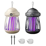 3 In 1 UV Insektenvernichter Elektrisch, Mückenlampe Camping Nachtlicht, Mückenschutz Lampe,...