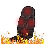 Comfier Massagematte Mit Wärmefunktion 7 Motoren 12v Massage Auflagen Sessel Gemütlich Warm...