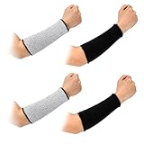 HJZHII 2 Paar Unterarmschutz Schnittschutz Arm,Unterarmschoner Armschoner Armschutz Arm Sleeve...