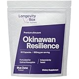 Longevity Box Okinawan Resilience – Blue Zone Formel mit Lila Süßkartoffel, Fucoidan,...