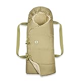 hauck Carry N Play, Green/Teddy Fleece – 3in1 Baby Tragetasche, Fußsack & Spieldecke – 85 x 40...