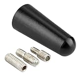 Ailgely 3-cm-Autoantennenadapter, Kurze Stabantenne aus Aluminiumlegierung, Hergestellt aus...
