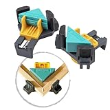 wolfcraft ES 22 Eckenspanner 3051000 Set – 2 Winkelspanner zur Fixierung von Brettern und Rahmen...