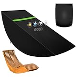 YedZen Sonnenliege Hüllen Abdeckung, 600D Oxford 155x65x95cm Wasserdicht Abdeckung Gartenmöbel...
