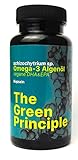 The Green Principle - Omega-3 Algenöl - vegane DHA & EPA Fettsäuren - 60 Softgel Kapseln -...