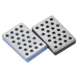 PATIKIL 2Pack 1.2'x0.8' Grob/Extra-Grob Ski Snowboard Diamantstein Ski Kantenschleifer Diamant...