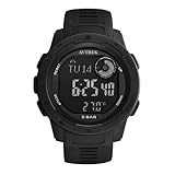 AVTREK wasserdichte Digitaluhr, Outdoor-Sportuhr, Militär-Armee-Uhr mit Schrittzähler,...