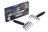 MOESTA-BBQ 19231 - Edelstahl Meat-Claws – Ideale BBQ-Claws für Pulled Pork, Beef Chicken -...