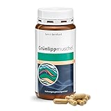 Sanct Bernhard Grünlippmuschel-Kapseln hochdosiert 500mg/Kapsel, Qualität aus deutscher...