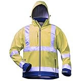 Elysee Warnschutzjacke Softshelljacke Jacke EN471 gelb Marine NEU OVP Gr. S-XXXL (L)