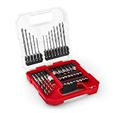 Original Einhell L-CASE 40-tlg. Bit- und Bohrer-Set (25-mm-Bits, Schnellwechselbithalter,...