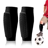 Schienbeinschoner Fußball Herren – Atmungsaktiv | Vollflächige Schienbeinschoner Kinder Fussball...