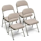 Gartenstühle Stapelbar 4er set Balkonstuhl Campingstuhl Klappbar Stapelstuhl Klappstuhl Outdoor...