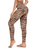 CTHH Sport-Leggings mit hoher Taille für Damen – Bauchkontrolle, Po-Heben, butterweiche Yogahose...