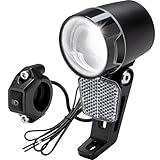 100 LUX E-Bike LED Fahrradlicht und StVZO, Fahrradlampe, Fahrrad Frontlicht, Fahrradleuchte vorne,...