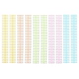 BEPSYOM 10pcs Binderücken Spulen 30 Schlaufen Kunststoff-Bindekämme...