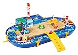 BIG-Waterplay - Peppa Pig Holiday - Outdoor-Wasserspielzeug mit großer Wasserbahn, BIG-Bloxx...