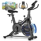 [UPGRADE] Heimtrainer Fahrrad mit APP, CHAOKE Hometrainer Fahrrad, Leises, Stufenlos Einstellbares...