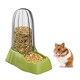 Automatischer Hamster Futterspender, Hamster Napf, Futterautomat für Hamster, Igel, Eichhörnchen,...