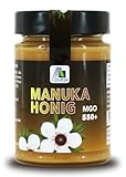 Manuka Honig MGO 550+ 250g aus Neuseeland - Laborgeprüft, abgefüllt und MGO zertifiziert in...