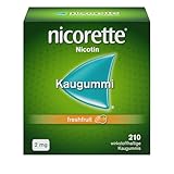 NICORETTE Kaugummi Vorratspackung 2mg freshfruit – Nikotinkaugummi zur Raucherentwöhnung –...