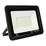 LED Strahler , 50W, Aussenstrahler IP65 Wasserfest,Superhell 5000LM ,6500K Kaltweiß Scheinwerfer...