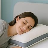 Premium Airflow Gestepptes Memory-Foam-Kissen - Orthopädische Unterstützung mit kühlenden...