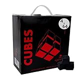 Dschinni Cubes Deluxe Boxkohle 4 x 1 kg I Kokosnuss Kohlen mit Langer Brenndauer I Shisha-Kohle...