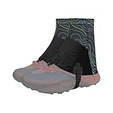 Gators Gamaschen, verstellbar, atmungsaktiv, 1 Paar Gators, für Laufen, Camping, Bergsteigen,...