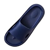 Herren Hausschuhe Tragekomfort Badeschuhe Weichen Sohlen Slippers Hochwertiges Freizeitschuhe...