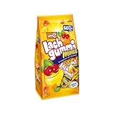 nimm2 Lachgummi Minis Beutel (Großpackung) – 1 x 765g (60 Mini Packs) – Fruchtgummi mit...