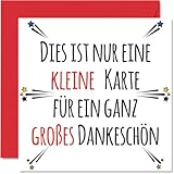 Dankeskarten – Dies ist nur eine kleine Karte für ein ganz großes Dankeschön – Dankeskarten...