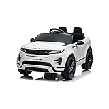 Elektroauto für Kinder Range Rover Evoque (weiß) von Babycar | kinderauto elektrisch mit...