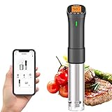 Inkbird Sous Vide Stick 1000 Watt,ISV-200W Sous Vide Garer App-Steuerung,360°...