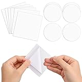 Xzeemo 12 Stück Reparatur Patch Tape TPU, Wasserdicht Transparent Reparatur Flicken, Selbstklebende...